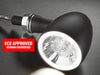 Bullet 1000 PL LED Turn Signal - Amber Turn - White Running Light - Black.