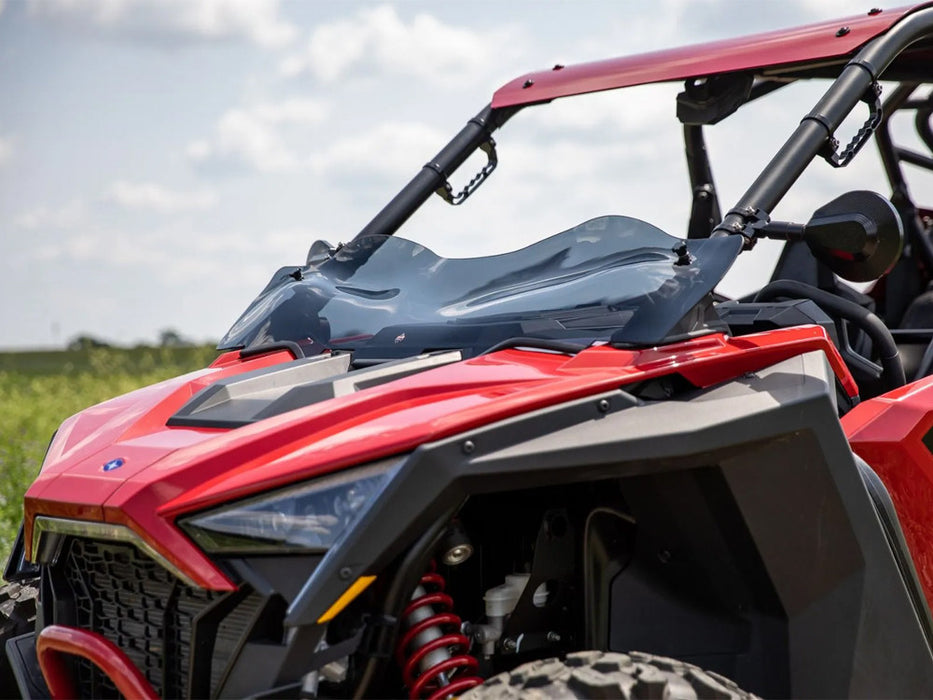 UTV Flare Windshield - Dark Smoke. Fits Polaris RZR Pro XP 2020up.