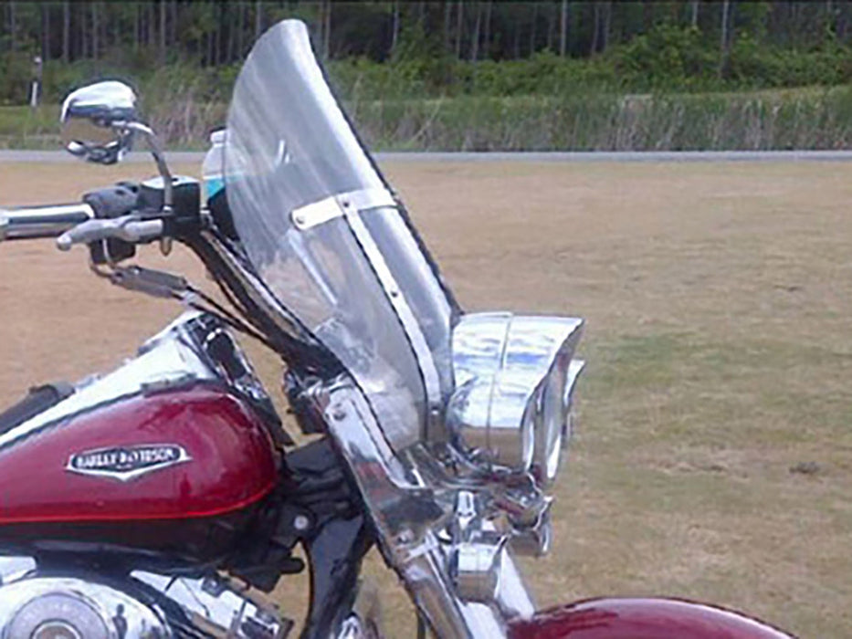 16.5in. Billboard Flare Windshield - Tint. Fits Road King 1994up & Dyna Switchback 2012-2016.