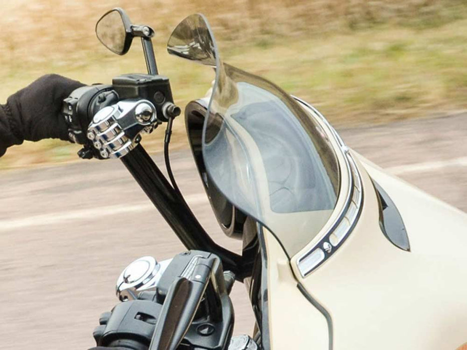 6.5in. Flare Windshield - Tinted. Fits Electra Glide, Tri Glide & Street Glide 2014-2023