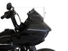 9in. Sports Flare Windshield - Dark Smoke Tint. Fits Road Glide 2015-2023