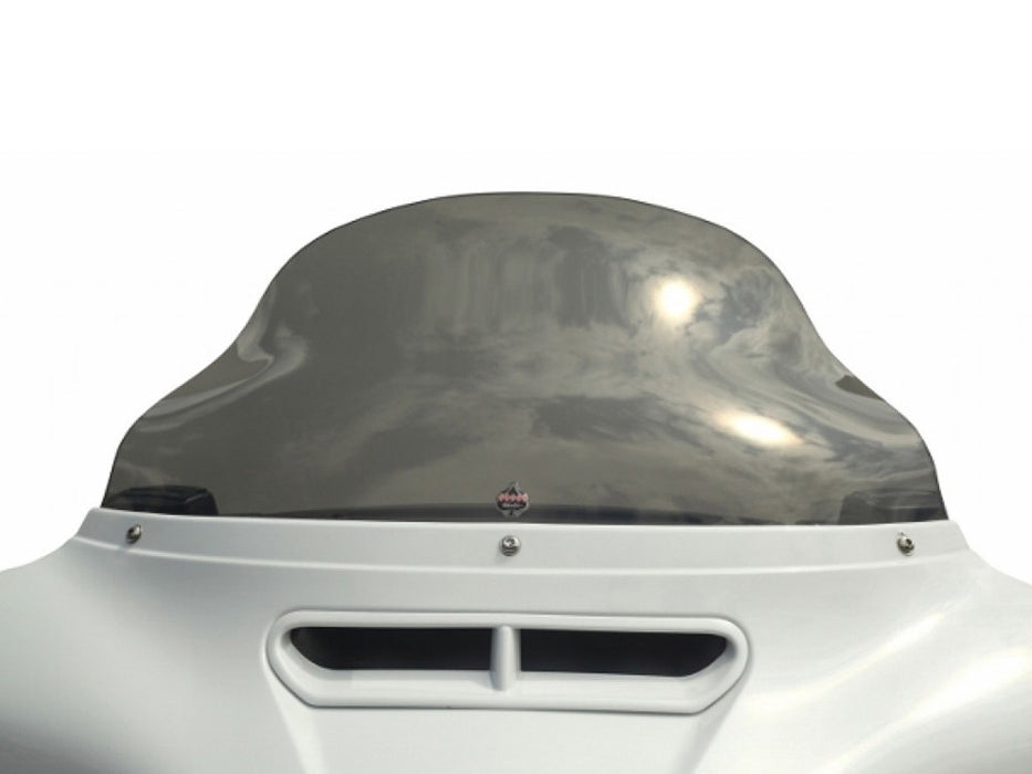 4in. Super Low Flare Windshield - Dark Smoke. Fits Electra Glide, Tri Glide & Street Glide 2014-2023