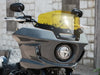 6in. Flare Windshield - Yellow. Fits Low Rider ST 2022up