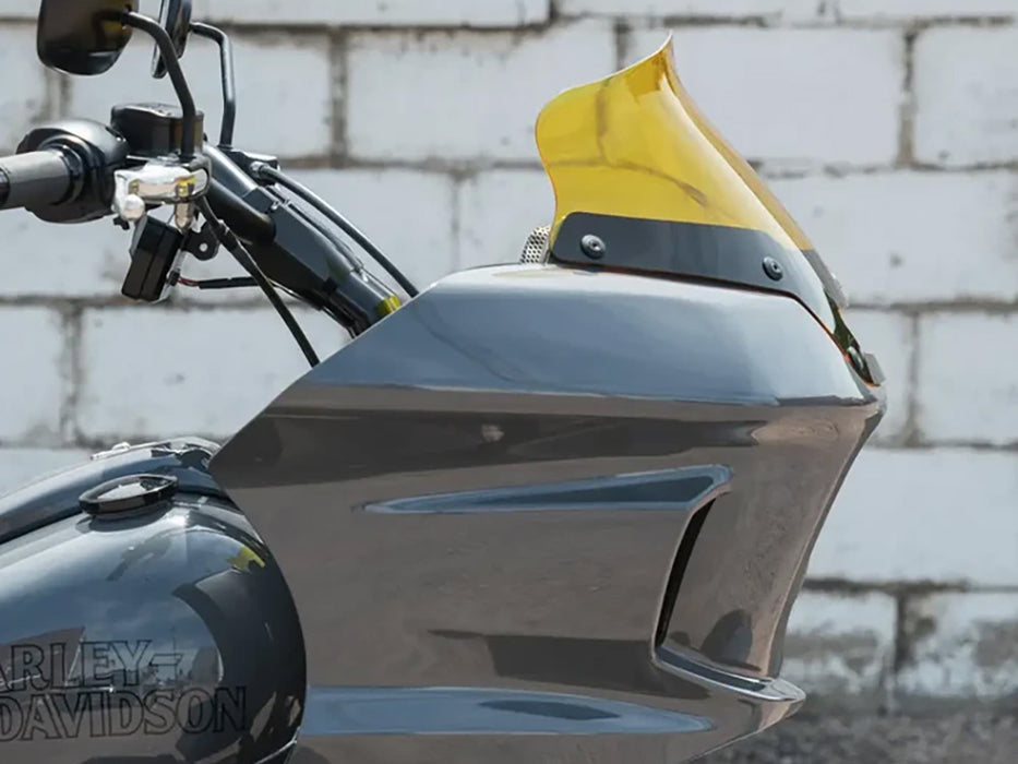 6in. Flare Windshield - Yellow. Fits Low Rider ST 2022up