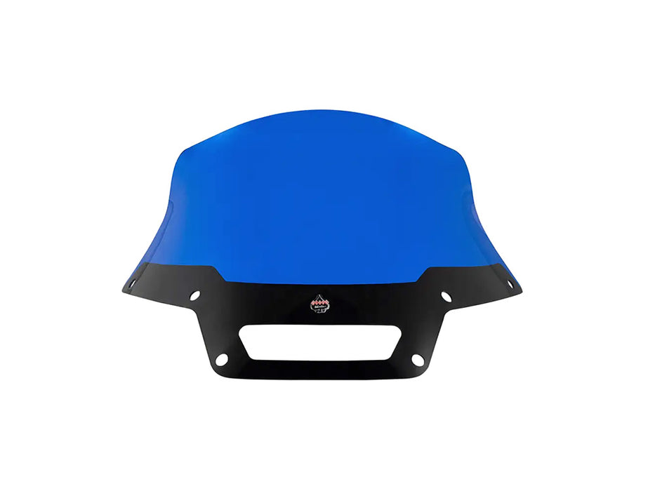 8in. Flare Kolor Windshield - Blue. Fits Low Rider ST 2022up