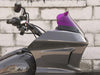 8in. Flare Kolor Windshield - Purple. Fits Low Rider ST 2022up
