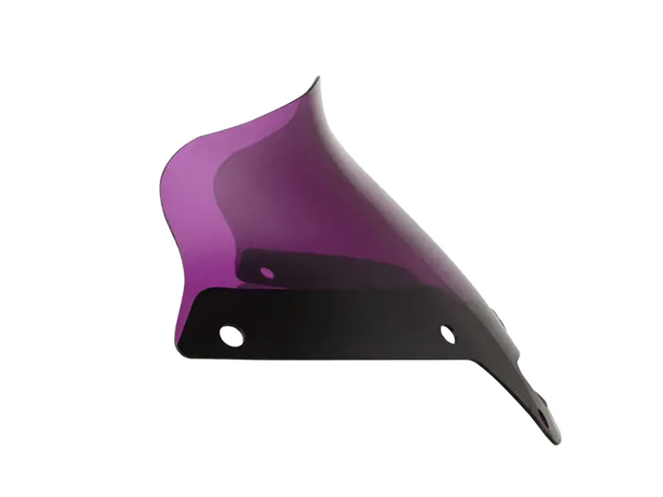 8in. Flare Kolor Windshield - Purple. Fits Low Rider ST 2022up