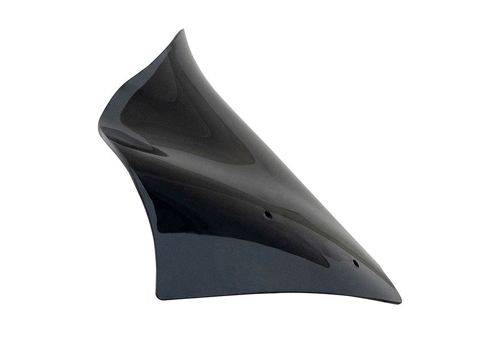 12in. Pro-Touring Flare Windshield - Dark Smoke. Fits CVO Road Glide 2023up & Road Glide 2024up