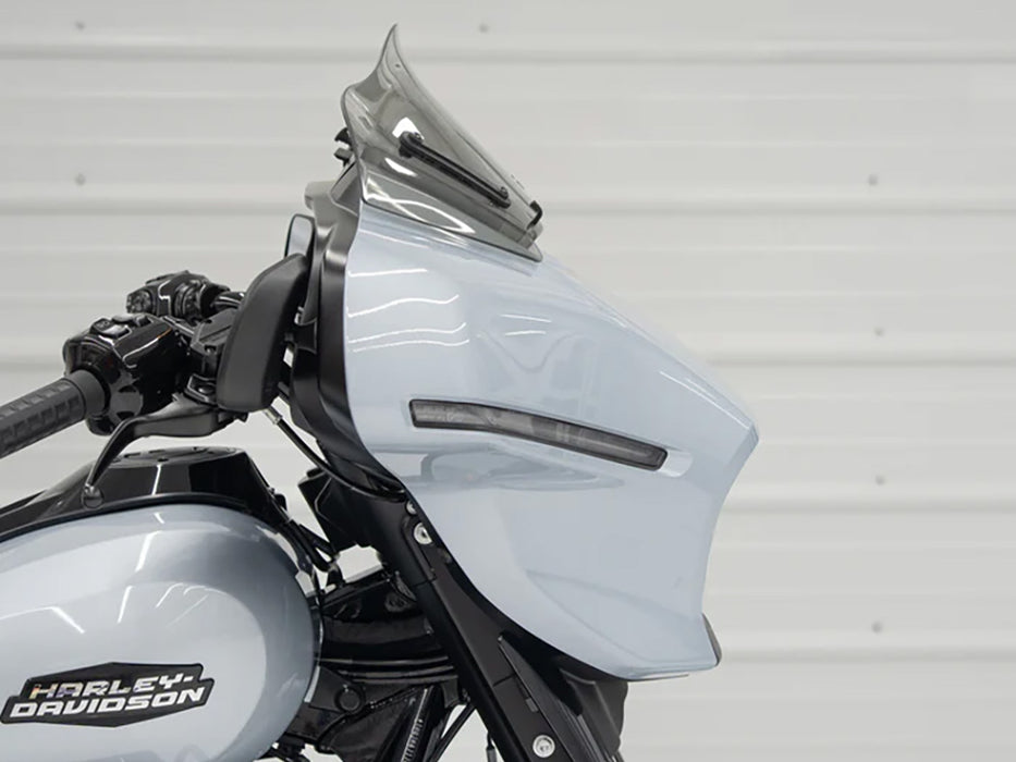 8in. Flare Windshield - Tinted. Fits CVO Street Glide 2023up & Street Glide 2024up
