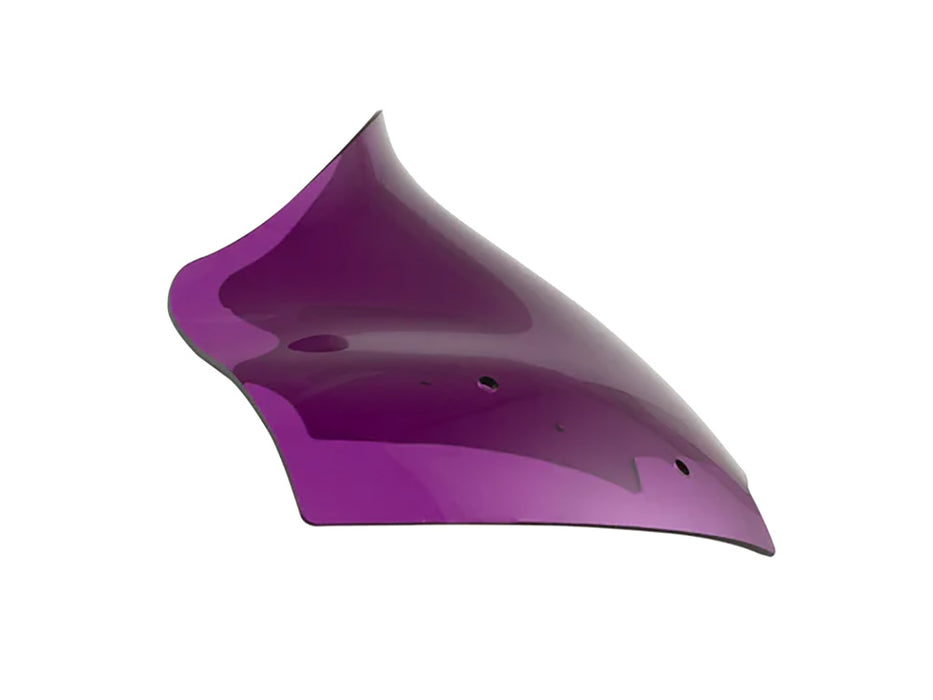 10in. Sports Flare Kolor Windshield - Purple. Fits CVO Road Glide 2023up & Road Glide 2024up