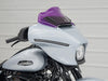 8in. Flare Kolor Windshield - Purple. Fits CVO Street Glide 2023up & Street Glide 2024up