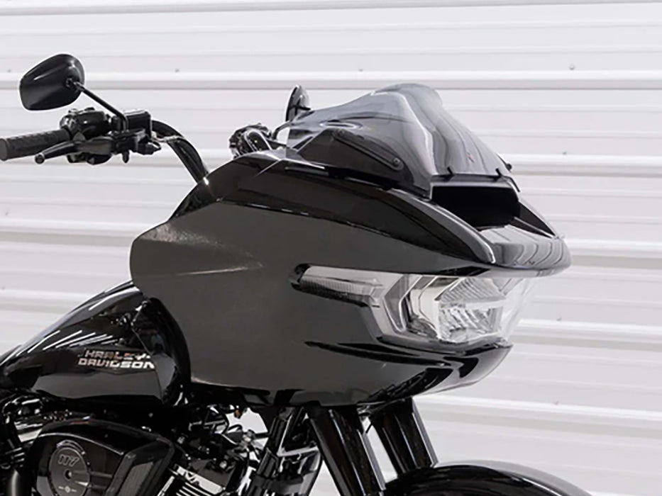 8in. Sports Flare Windshield - Tinted. Fits CVO Road Glide 2023up & Road Glide 2024up