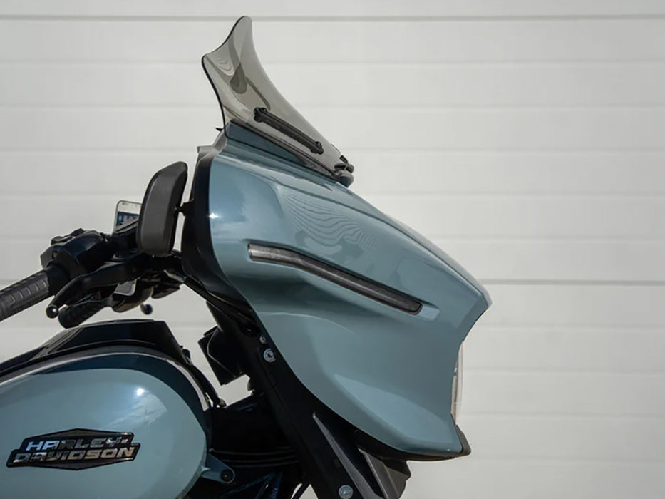 10in. Flare Windshield - Tinted. Fits CVO Street Glide 2023up & Street Glide 2024up