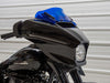 6.5in. Flare Kolor Windshield - Blue. Fits CVO Street Glide 2023up & Street Glide 2024up