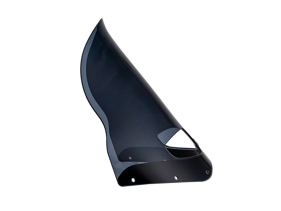 Flare Road Warrior Windshield - 15in. Black Smoke. Fits Road Warrior Fairing