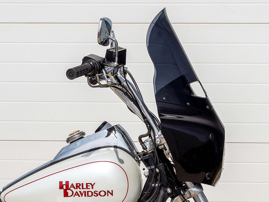 Flare Road Warrior Windshield - 15in. Black Smoke. Fits Road Warrior Fairing