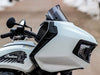 8in. Flare Windshield - Dark Smoke. Fits Indian Challenger 2020up & Pursuit 2022up