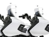 8in. Flare Windshield - Dark Smoke. Fits Indian Challenger 2020up & Pursuit 2022up