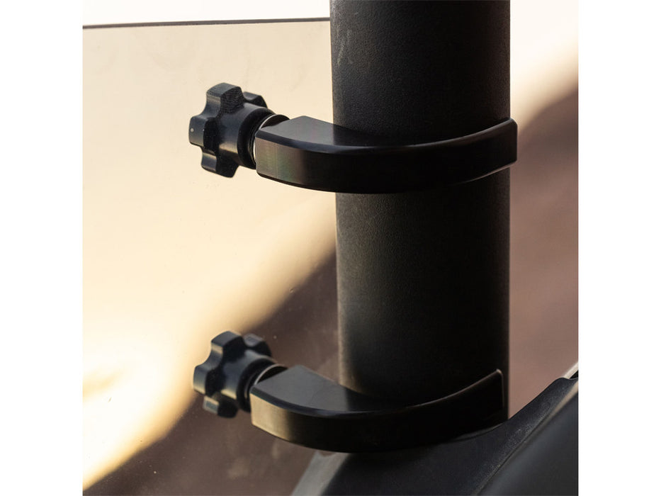 UTV Flare Windshield - Dark Smoke. Fits Can Am Maverick X3 2017up.