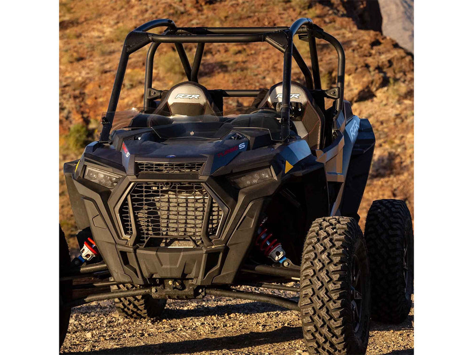 R-Spec UTV Flare Windshield - Dark Smoke. Fits Polaris RZR 1000 XP 2019up