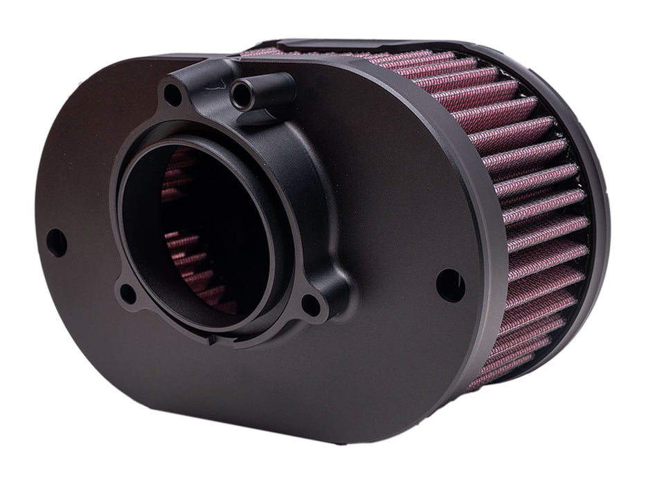 Oval Air Cleaner Kit - Black. Fits CVO Touring 2023up, Street Glide & Road Glide 2024up, Touring 2025up & Softail 2025up