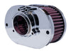 Oval Air Cleaner Kit - Chrome. Fits CVO Touring 2023up, Street Glide & Road Glide 2024up, Touring 2025up & Softail 2025up