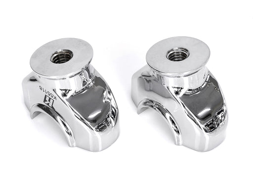 2in. Pullback Riser Bottoms - Chrome. Fits 2018up Breakout with 1-1/4in. Handlebar.