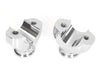 2in. Pullback Riser Bottoms - Chrome. Fits 2018up Breakout with 1-1/4in. Handlebar.