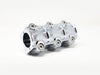 1.5in. Straight One Piece Big Block Riser Kit - Chrome. Fits 1.25in. Handlebar.