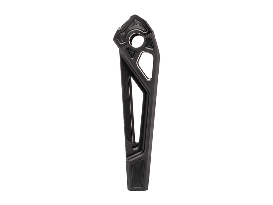 10in. Straight Fastback Risers - Black. Fits Softail Street Bob, Low Rider ST, Standard & Breakout 2018-2024