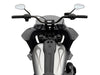10in. Straight Fastback Risers - Black. Fits Softail Street Bob, Low Rider ST, Standard & Breakout 2018-2024