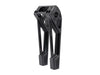 10in. Straight Fastback Risers - Black. Fits Softail Street Bob, Low Rider ST, Standard & Breakout 2018-2024