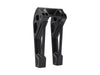 8in. Straight Fastback Risers - Black. Fits Softail Street Bob, Low Rider ST, Standard & Breakout 2018-2024