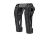 6in. Straight Fastback Risers - Black. Fits Softail Street Bob, Low Rider ST, Standard & Breakout 2018-2024
