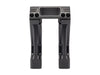 6in. Straight Fastback Risers - Black. Fits Softail Street Bob, Low Rider ST, Standard & Breakout 2018-2024