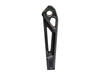 10in. Straight Fastback Risers - Black. Fits 1in. Handlebar