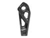 6in. Straight Fastback Risers - Black. Fits 1in. Handlebar