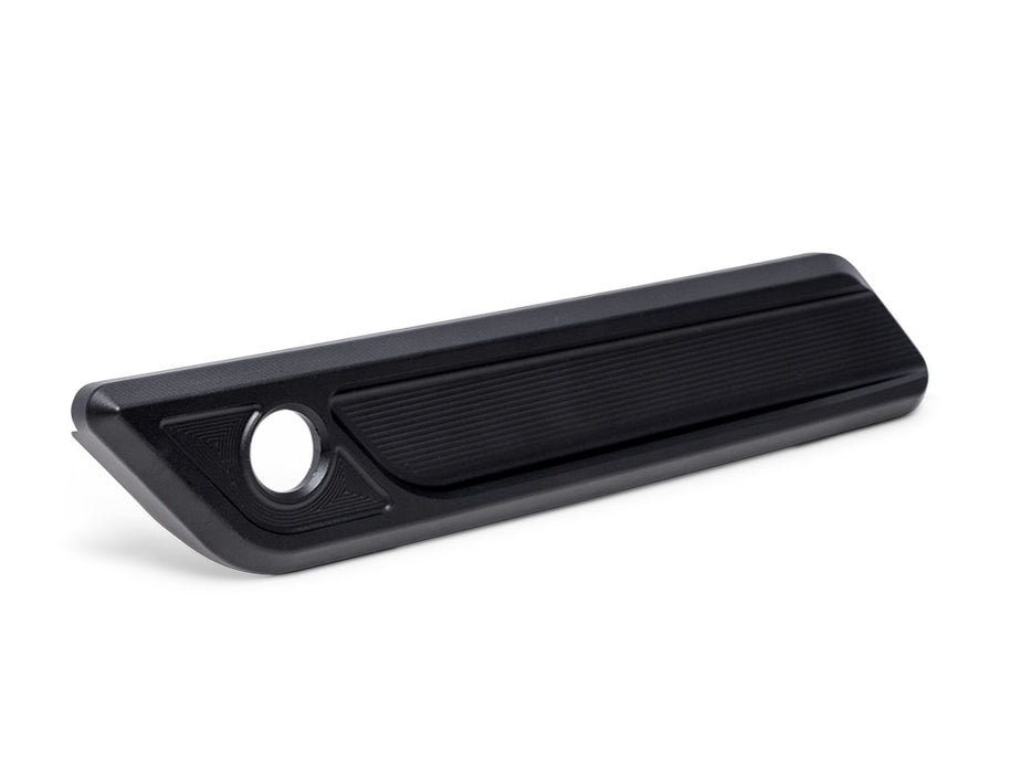 New Style Saddlebag Latch Covers - Black. Fits CVO Touring 2023up & Street Glide & Road Glide 2024up.