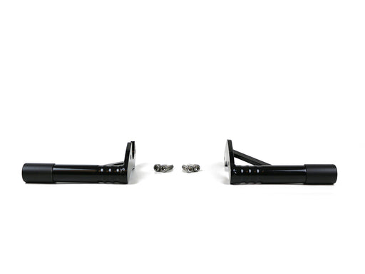 Rear Engine Guard Crash Bar - Black. Fits Softail 2018up.