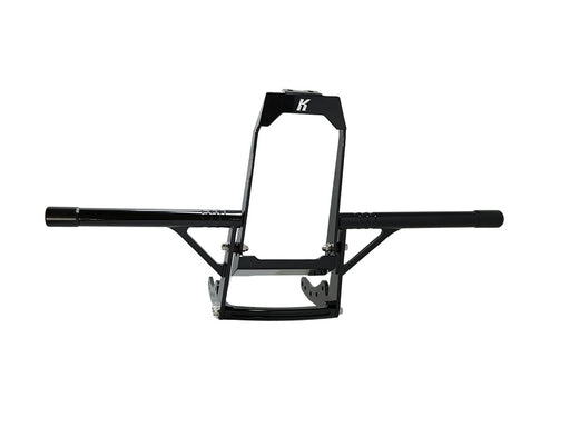 Front Engine Guard Crash Bar - Black. Fits Softail 2025up With Mid Mounts