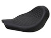 Fred Kodlin Diamond Stitch Solo Seat - Black. Fits Breakout 2018-2022 with OEM Fuel Tank & Kodlin Rear Fender.