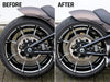 Lowering Kit. Fits Softail 2018up with OEM Pre Load Adjuster.