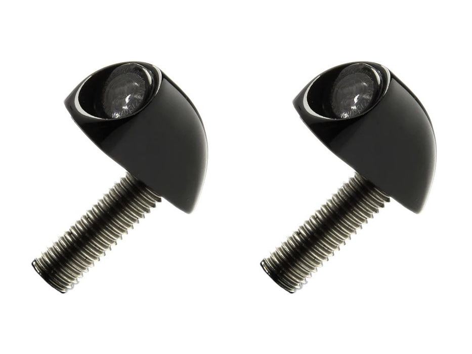 Rear Neowise Smooth Bullet Run/Brake/Turn Signals - Black