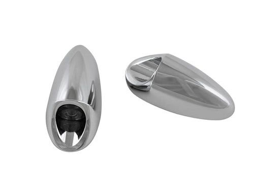 Neowise Mini Strut Light Turn Signals - Chrome. Fits Most HD 2002up