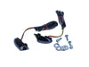 Neowise X Mini Strut Light Turn Signals - Black. Fits Most HD 2002up