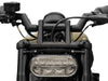 Elypse 2-1 Front Turn Signals with Running Lights - Black. Fits Sportster S 2021up Models.