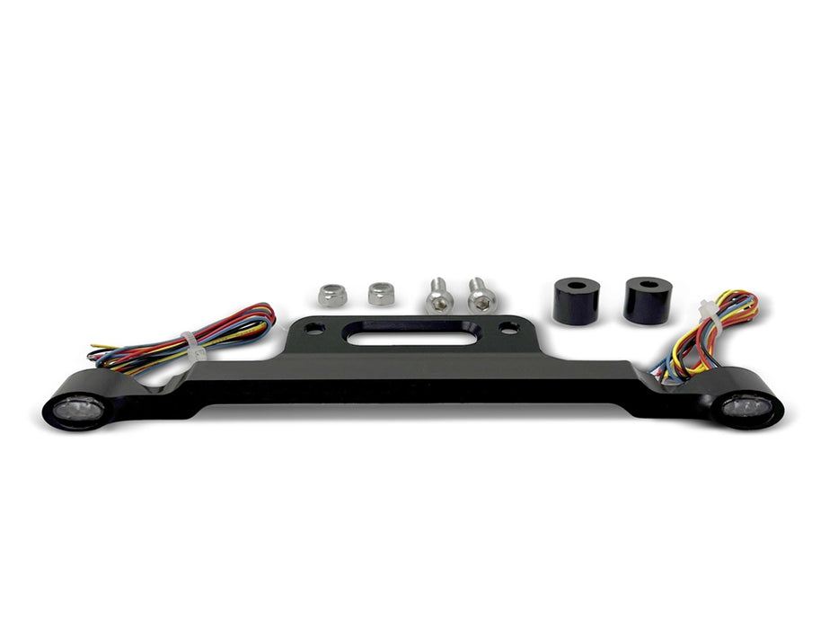Rear Elypse Turn Signal Kit - Black. Fits Sportster S 2021up Models.