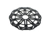 11.8in. Front 10-Spoke Disc Rotor - Polished Band & Black Carrier. Fits Dyna 2006-2017, Softail 2015up, Sportster 2014-2021 & Some Touring 2008up.