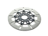 11.5in. Rear 9-Spoke Disc Rotor - Polished Band & Black Carrier. Fits Big Twin 2000up & Sportster 2000-2010.