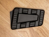 Trackboard Brake Pedal Pad - Black. Fits Touring 1980up, FL Softail 1986-2017 & Dyna Switchback 2012-2016.